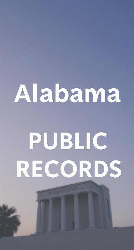 Alabama Public Records